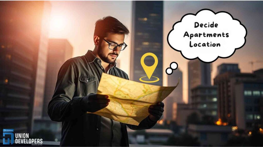 Decide Apartments Location