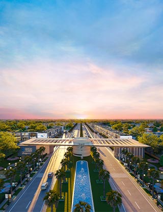 union town bird eye view